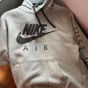 Medium Nike Air grey hoodie